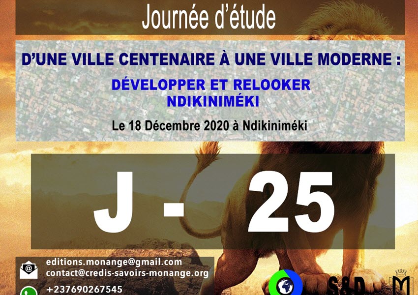 Appel à contributions - D’une ville centenaire à une ville moderne : Développer et relooker Ndikiniméki Appel à contributions - D’une ville centenaire à une ville moderne : Développer et relooker Ndikiniméki